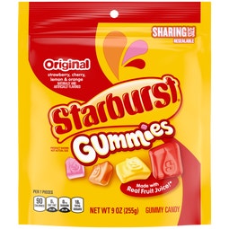 STARBURST Original Gummies Candy, Sharing Size, 9 oz image