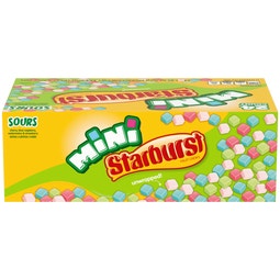 STARBURST Sours Mini Fruit Chews Candy, Single, 1.85 oz (Pack of 24) image