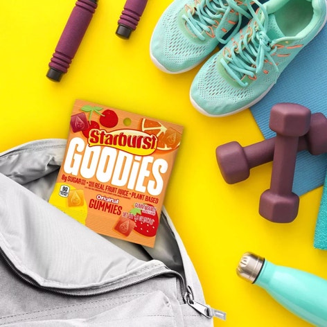 STARBUST GOODIES GUMMIES ORIGINAL PEG PACK 1.8 OUNCES PER BAG