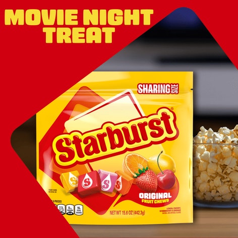 STARBURST Original Fruit Chews Candy, Sharing Size, 15.6 oz