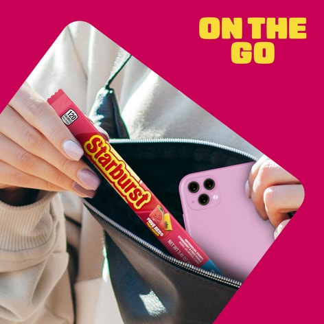 STARBURST Fave Reds Fruit Chews Candy, Share Size, 3.45 oz