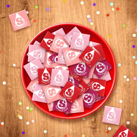 STARBURST Fave Reds Fruit Chews Candy, Sharing Size, 15.6 oz