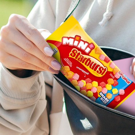 STARBURST Original Mini Fruit Chews Candy, Share Size, 3.5 oz