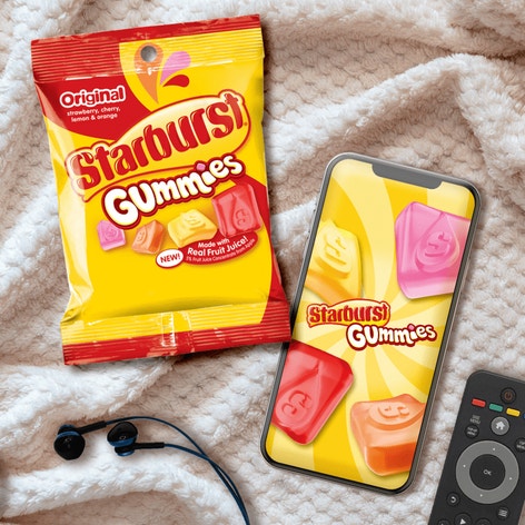 STARBURST Original Gummies Candy, Bag, 5 oz