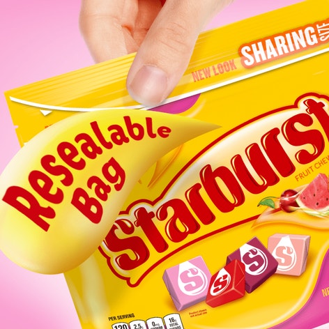 Starburst Reds STARBURST Fave Reds Fruit Chews Candy, Sharing Size, 15.6 oz | Starburst