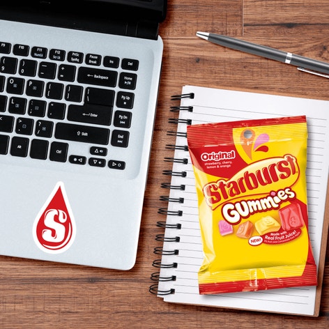 STARBURST Original Gummies Candy, Bag, 5 oz