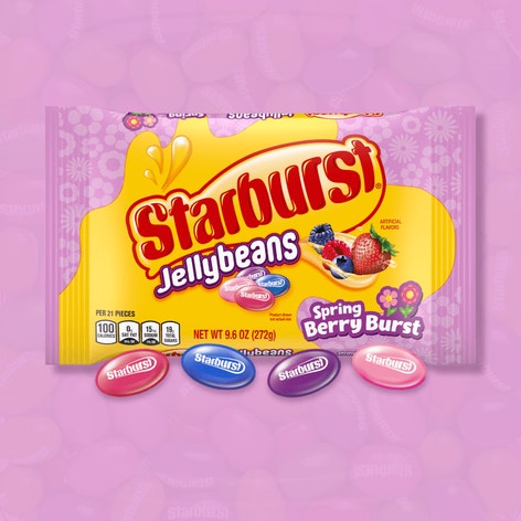 STARBURST Spring Berry Burst Jellybeans 9.6 oz bag
