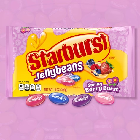STARBURST Spring Berry Burst Jellybeans 14 oz bag