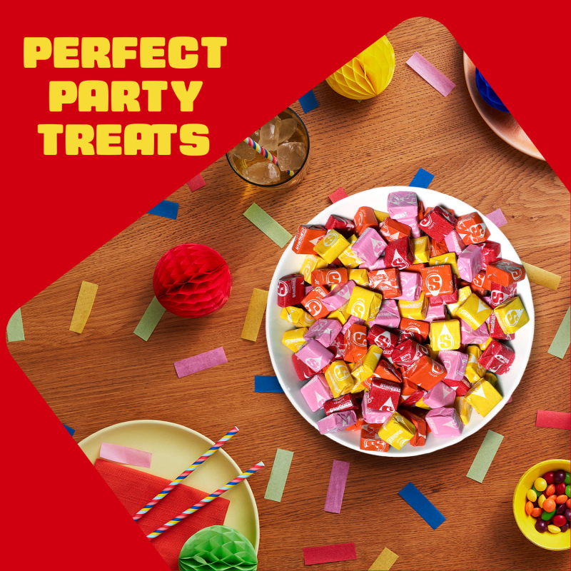 STARBURST Original Fruit Chews Candy, Party Size, 50 oz