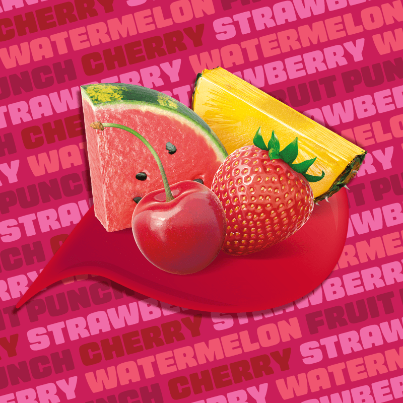 STARBURST Fave Reds Fruit Chews Candy, Single, 2.07 oz (Pack of 24)