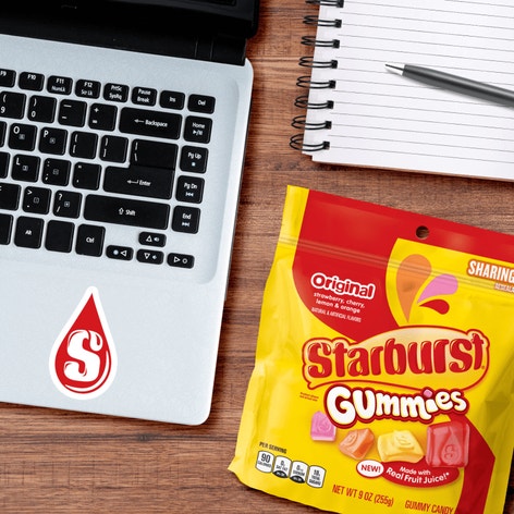 STARBURST Original Gummies Candy, Sharing Size, 9 oz