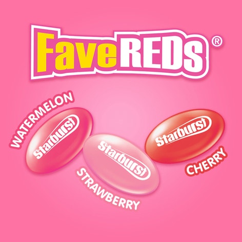 STARBURST FaveREDs Jellybeans 9.6 oz bag
