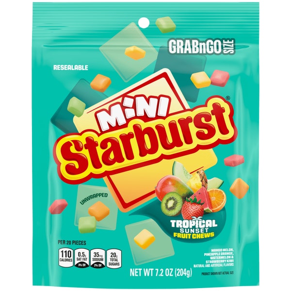 Starburst Tropical Mini Grab And Go