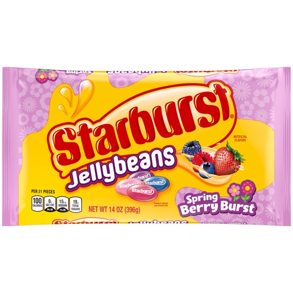 STARBURST Spring Berry Burst Jellybeans 14 oz bag