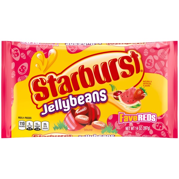 STARBURST FaveREDs Jellybeans 14 oz bag