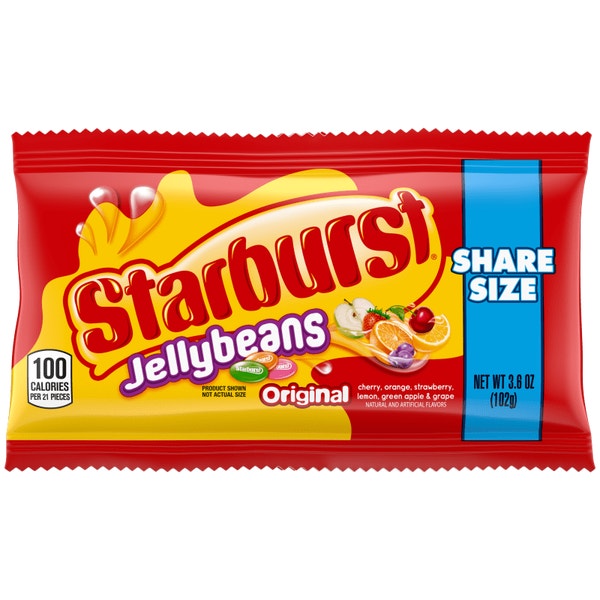 STARBURST Original Jellybeans Share Size 3.6 oz bag