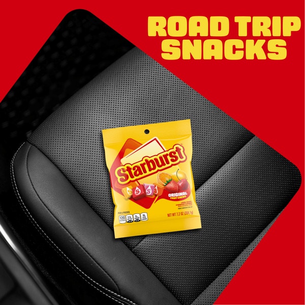STARBURST Original Fruit Chews Candy, Bag, 7.2 ounce
