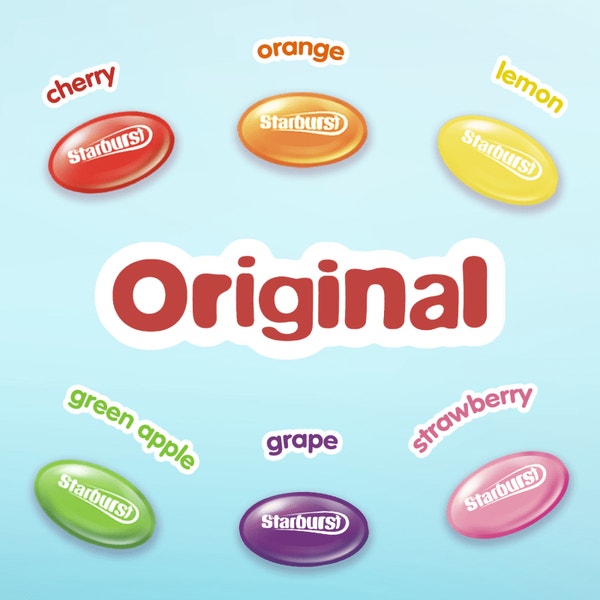 STARBURST Original Jellybeans Share Size 3.6 oz bag