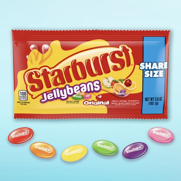 STARBURST Original Jellybeans Share Size 3.6 oz bag