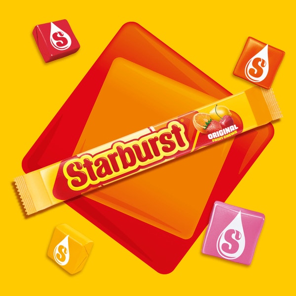 STARBURST Original Fruit Chews Candy, Single, 2.07 oz
