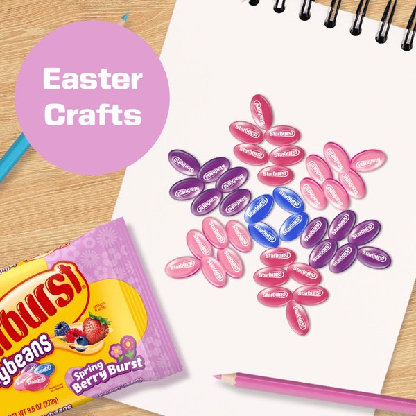 STARBURST Spring Berry Burst Jellybeans 9.6 oz bag